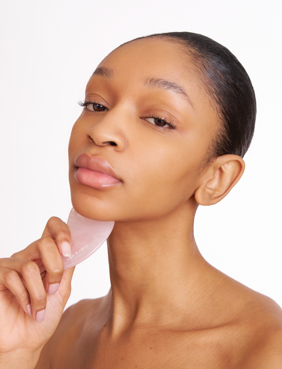 Rose Quartz Gua Sha Stone